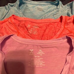 Xersion Performance Tees - Pink, Blue, Purple